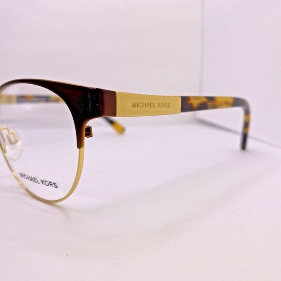 Michael Kors Eyeglasses Authentic Frame MK 3010 Adelaide IV 1076 51 [] 17 Gold - Picture 3 of 8
